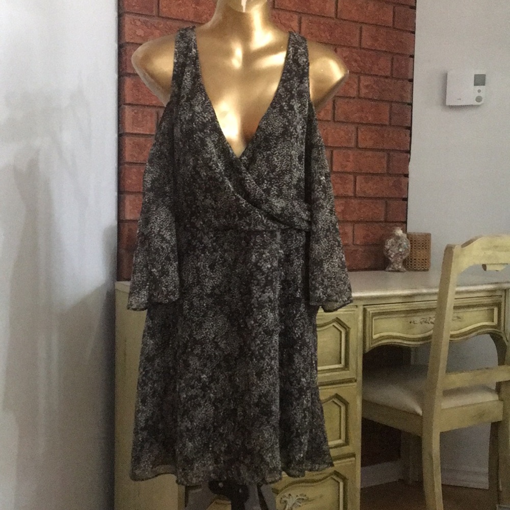 Zara Open-shoulder Dress